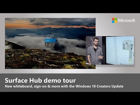 Updates to Microsoft Surface Hub with Windows 10 Creators Update