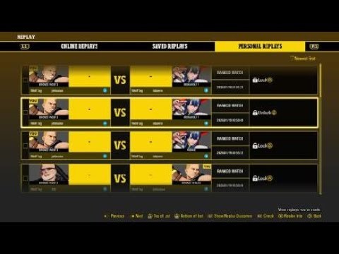 FATAL FURY: City of the Wolves_Kevin vs Hotaru (Ranked)