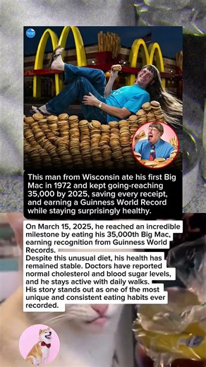 34,000+ Big Macs & Still Healthy?! 🍔