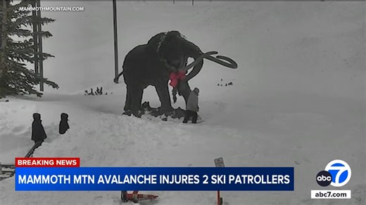RR&R (Entertainment) on Instagram: "Avalanche Hits Mammoth Mountain ❄️🚨 An avalanche injured 2 ski patrollers at Mammoth Mountain while they were doing safety work. Rescue teams responded fast. A reminder how dangerous the mountains can be ⚠️ #Avalanche #BreakingNews #WinterStorm"