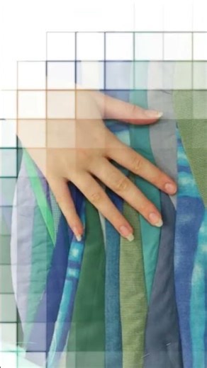 Waves made by the children #curvywaves #wavelandscapepatchwork #wavequilts #wavypatchwork