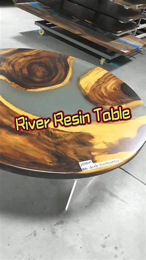 Creating Unique Resin River Tables with Wood
