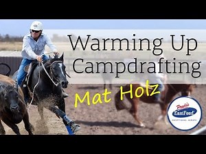Campdraft basics - warming up your horse