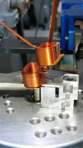 Multi-coil winding, all done in one machine. ｜coil winding machine