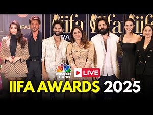 IIFA Awards 2025 LIVE: Bollywood's Biggest Night | IIFA Red Carpet | IIFA Digital Awards | SRK |N18L