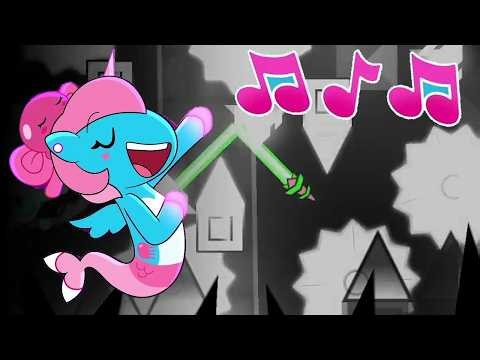 I beat an extreme demon while singing | Geometry Dash