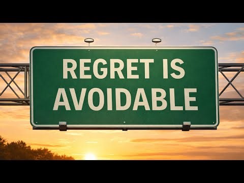 Why Regret Feels Heavy — and How to Avoid It Before It Forms
