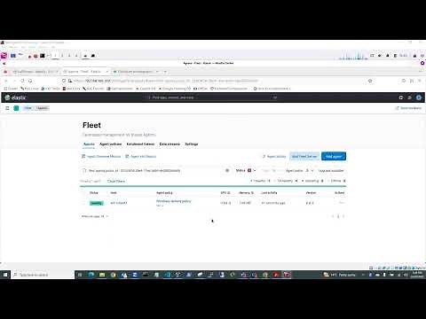 Install elastic defend fleet agent in windows 11 client