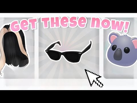 YOU NEED TO GET THESE FREE ROBLOX ITEMS NOW!