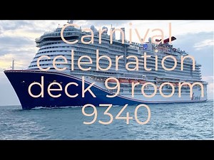 Carnival celebration 1-22-2023 Balcony room deck 9 room 9340