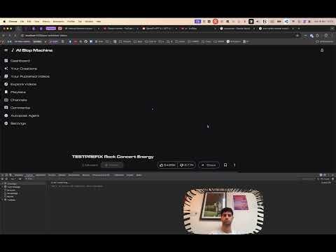 vibe coding an ai slop machine