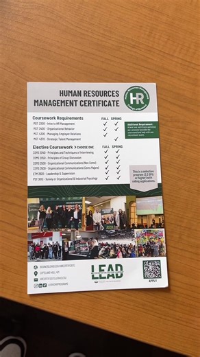 Do you want to be a manager❓ If so, get your HR Certificate! Scan our QR code at the end of the video to get more information on how you can get started! #hr #ohio #ouohyeah #bobcats #ohiouniversity #humanresources #ohiobobcats #hrcertificate