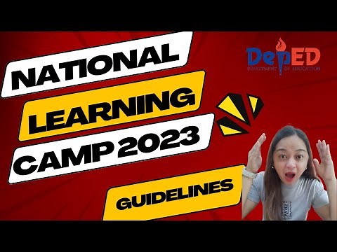 NATIONAL LEARNING CAMP 2023 GUIDELINES
