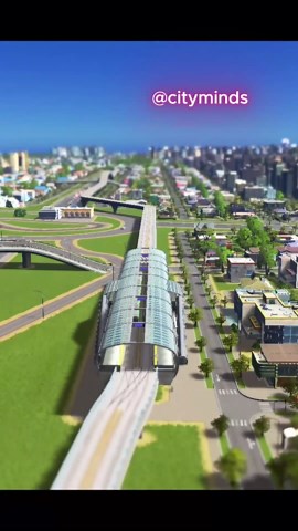 Metrô ligando a cidade de norte a sul #pixpendente #boletovencido #CityBuilder #CityMinds #Gaming #CitiesSkylineS #Gameplay #steam #citeisskyline #PLAYSTION #EPICGAME #simcity