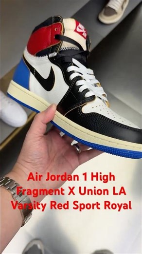 #airjordan1 High Fragment X #unionla at the #jordanstore in #dubaimall