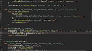Pytorch Conditional GAN Tutorial