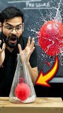 ||​The Power of Invisible Air! ||🎈💨 (Atmospheric Pressure Experiment)