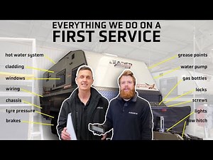 What happens at a FIRST SERVICE - Adelaide RV