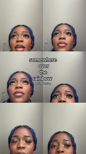 why this is getting so many likes my singing was so flat #singingcover #somewhereovertherainbow🌈 #overtherainbow #belt #singing
