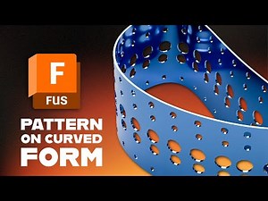Autodesk Fusion: Pattern on Path Cutouts for Curved and Cylindrical Forms