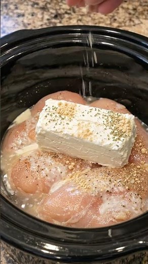 Slow Cooker Cream Cheese Chicken