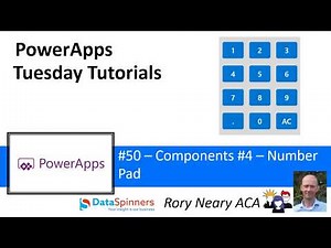 Power Fx Canvas Apps #50 Components Number Pad