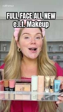 I Tried ALL *NEW* ‪@elfcosmetics‬ Makeup 🤩 #elfPartner #makeup #beauty #affordablemakeup #newmakeup