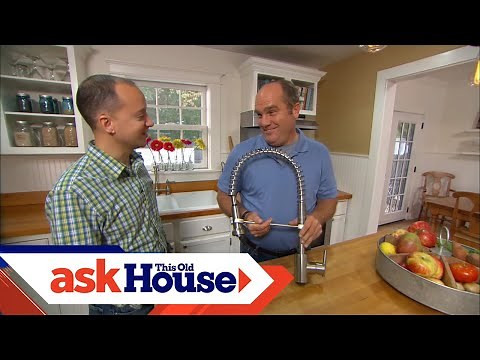 How to Install an Industrial Kitchen Faucet | Ask This Old House