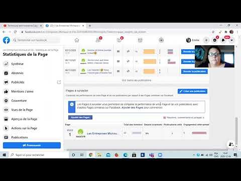 Comment consulter les statistiques d'une page Facebook?