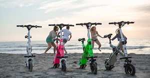 Feature-packed folding e-scooter rides the X factor