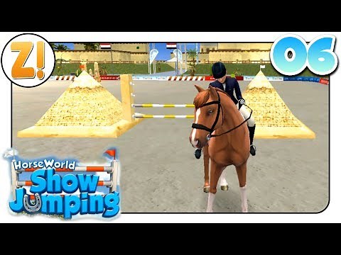 HorseWorld Show Jumping: With a New Horse to Cairo #6 | Let's Play [GERMAN]