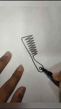 How to Draw a Comb Step by Step ✏️