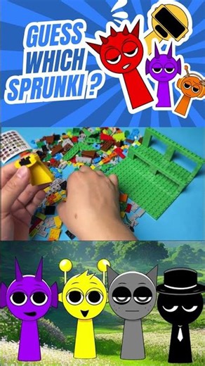 Building the Silliest Sprunki LEGO Set Ever! Part 1