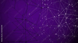 Abstract connections exploring the interplay of connected lines in a contemporary digital pattern. Visualizing connectivity the creative power of abstract connected lines in motion graphics