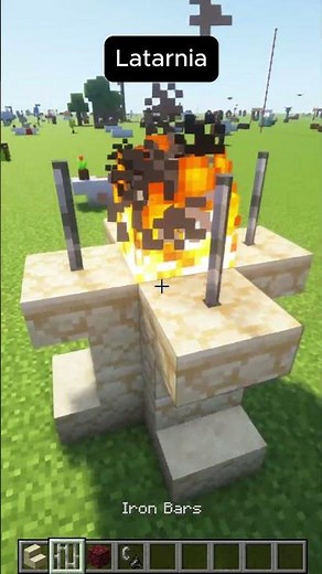 🕯️🏮 Jak zrobić LATARNIĘ w Minecraft – prosta i klimatyczna dekoracja! ✨#Minecraft #latarnia