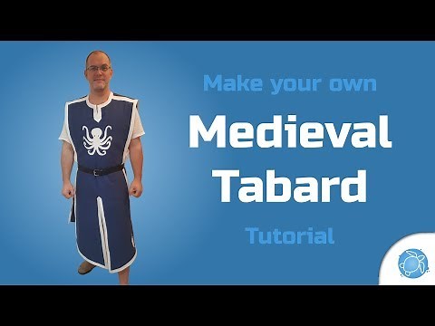 Medieval Tabard Cosplay Tutorial