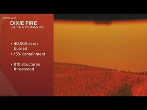Evacuation orders and warnings still in place for Dixie Fire area residents | Wildfire Update