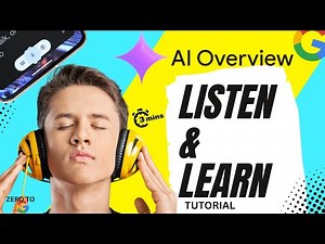 Listen and Learn with Google NotebookLM’s Overview Tool – AI-Powered Learning Just Got Easier!