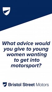️ INTERVIEW! ️ RACE DAY! Ahead of the main W Series event, watch this quick Q and A with Sarah Moore Racing  Sarah grew up in a racing family and started competing from the age of eight. Find out what advice she'd give to young women wanting to get into motorsport too... Here at Bristol Street Motors, we're proud to be sponsoring Channel 4’s coverage of the W Series motorsport championship. #BristolStreetMotors #WSeries | Vertu | Facebook