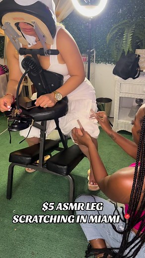 ASMR leg scratching in Miami 📍 #reelschallenge #wellbeing #wellness #reel #relax #reels #sleep #relatable #asmr #love #scratchtherapy #massage #fblifestyle #massagetherapy #Amazing #holistichealth #holistichealing #healingjourney #beautiful #explorepage #facebookreel #goodnight | Scratcher Girls
