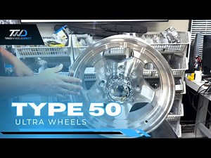 Ultra Type 50 Wheels | Clean Classic 5-Spoke Machined Finish