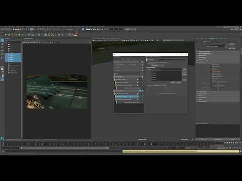 Maya Render Layers Settings