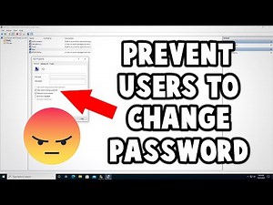 How to Allow or Prevent User to Change Password in Windows 10