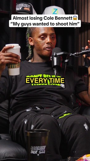 Cole Bennett almost got shot in Chicago. #basementtalk #famousdex #colebennett #rap