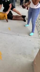School Resource Officer Slamming Florida High School Student To Ground