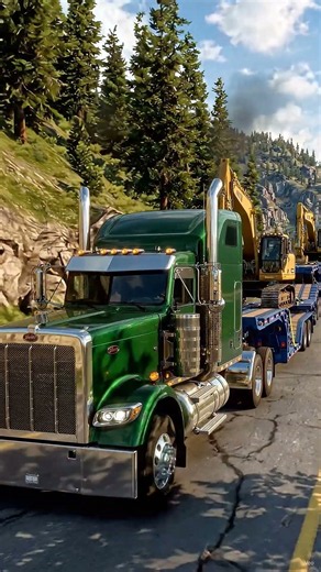 This Truck Has the CRAZIEST Mountain Turn! 😱🚛 | American Truck Simulator Gameplay #truckersmp