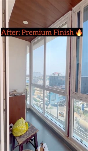 Before & After Balcony Transformation | uPVC Windows Installation | SLV uPVC