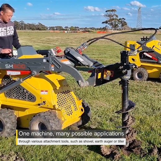 Compact, powerful and maneuverable: that is our new SM50 mini loaders. Would it fit for your construction site? | Wacker Neuson