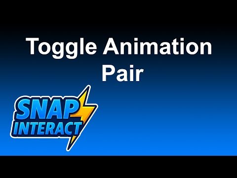 SnapInteract – Snap Toggle Animation Pair: Triggering Character & Object Animations in Unity