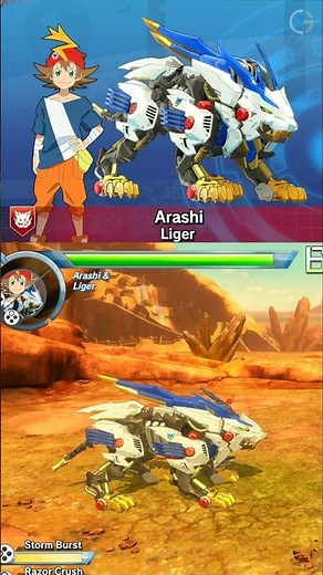All Zoids in Zoids Wild Blast Unleashed #shorts #games #zoids #nintendoswitch